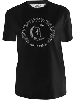 Just Cavalli: Чёрная футболка 
