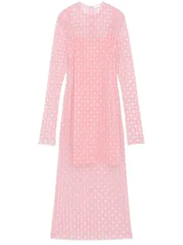 Givenchy: Платье миди 