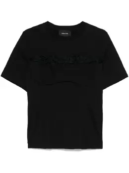 Simone Rocha: Чёрная футболка 