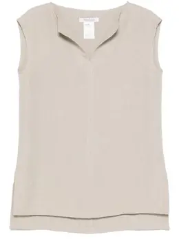 Max Mara: Бежевый топ 