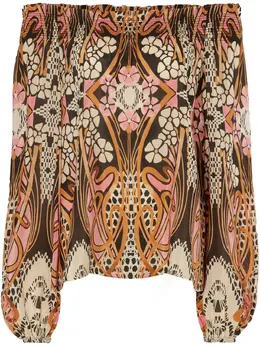 Temperley London: Блуза с открытыми плечами 