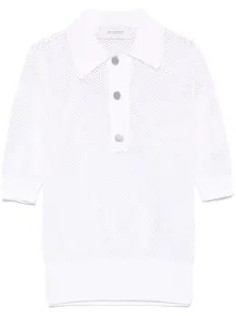Sportmax: Белое поло 