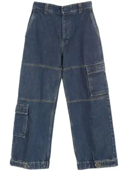 Gucci Pre-Owned: Голубые джинсы 