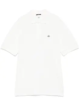C.P. Company: Белое поло 