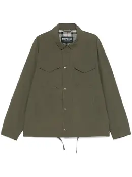 Barbour: Зелёная куртка 