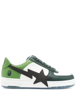 A BATHING APE®: Зелёные кроссовки 
