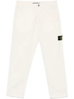 Stone Island: Светлые брюки  Compass