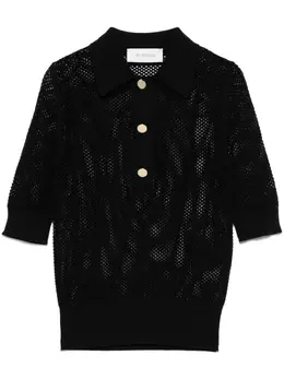 Sportmax: Чёрное поло 