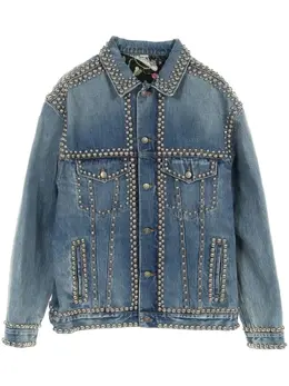 Gucci Pre-Owned: Голубая куртка 