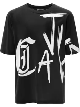 Just Cavalli: Футболка с принтом 