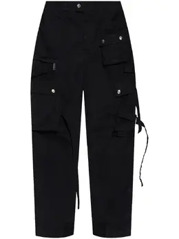 DSQUARED2: Чёрные брюки 