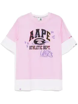 AAPE BY *A BATHING APE®: Футболка с принтом 