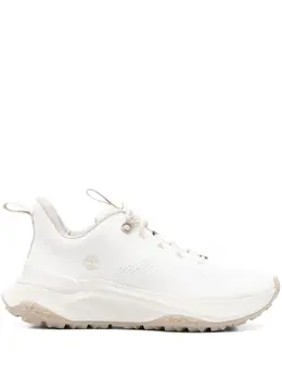 Timberland: Белые кроссовки 