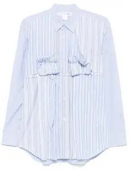 Comme Des Garçons Shirt: Рубашка в полоску 