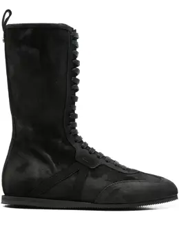 Ann Demeulemeester: Чёрные ботинки 