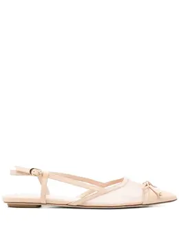 Stuart Weitzman: Светлые балетки 