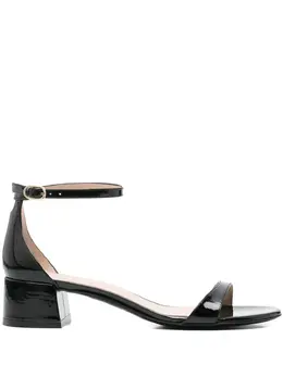 Stuart Weitzman: Чёрные сандалии  Nudist