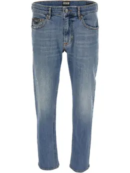 Versace Jeans Couture: Голубые джинсы 