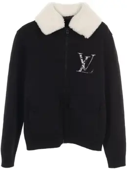 Louis Vuitton Pre-Owned: Куртка с воротником 