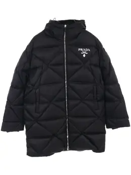 Prada Pre-Owned: Стёганое пальто 