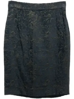 Gucci Pre-Owned: Жаккардовая юбка 