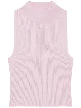 Courrèges: Розовая майка 
