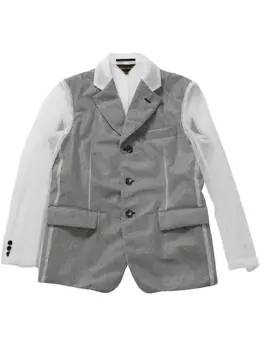 Comme Des Garçons: Прозрачный жакет 