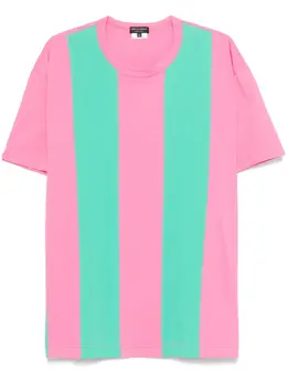 Comme des Garçons Homme Plus: Футболка в полоску 