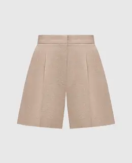 Max Mara: Бежеві шорти 