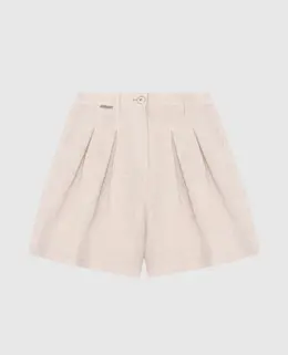 Brunello Cucinelli: Бежевые шорты 