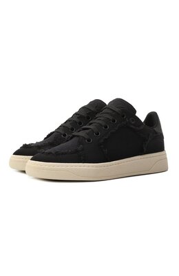 Giuseppe Zanotti Design: Чёрные кеды 