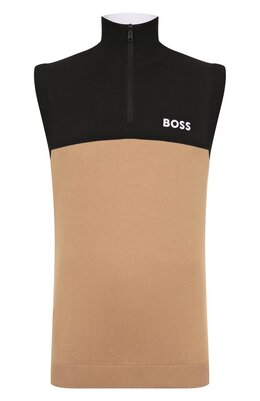 BOSS Green: Хлопковый жилет 