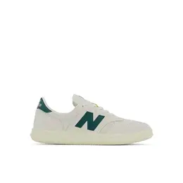 New Balance: Белые кроссовки  500