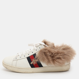 Gucci: Белые кроссовки  Ace