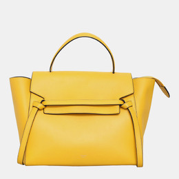 Celine: Жёлтая поясная сумка 