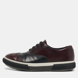 Prada Sport: Бордовые туфли 