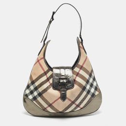 Burberry: Бежевая сумка  Brooke