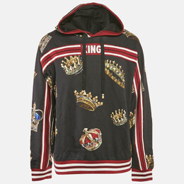 Dolce & Gabbana: Чёрная толстовка  King