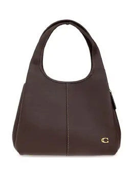 Coach: Коричневая сумка 