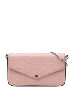 Louis Vuitton Pre-Owned: Розовая сумка через плечо 