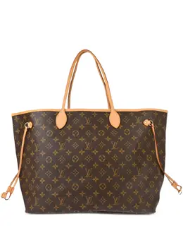 Louis Vuitton Pre-Owned: Коричневая сумка-шоппер 