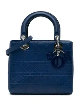 Christian Dior Pre-Owned: Голубая сумка 