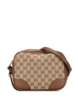 Gucci Pre-Owned: Коричневая сумка через плечо 