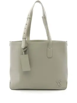 Louis Vuitton Pre-Owned: Бежевая сумка-шоппер 