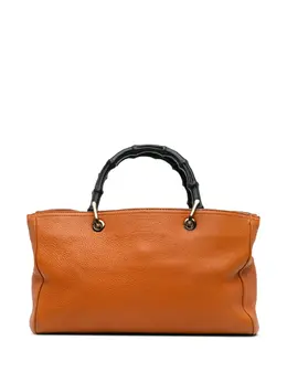 Gucci Pre-Owned: Оранжевая сумка-шоппер 