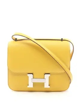 Hermès Pre-Owned: Жёлтая сумка 