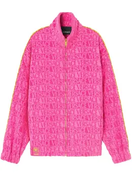 Versace: Розовый свитшот  Baroque