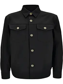 Versace: Хлопковая рубашка 