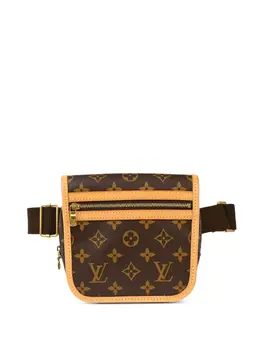 Louis Vuitton Pre-Owned: Коричневая поясная сумка 