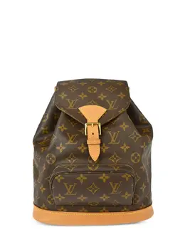 Louis Vuitton Pre-Owned: Коричневый рюкзак 